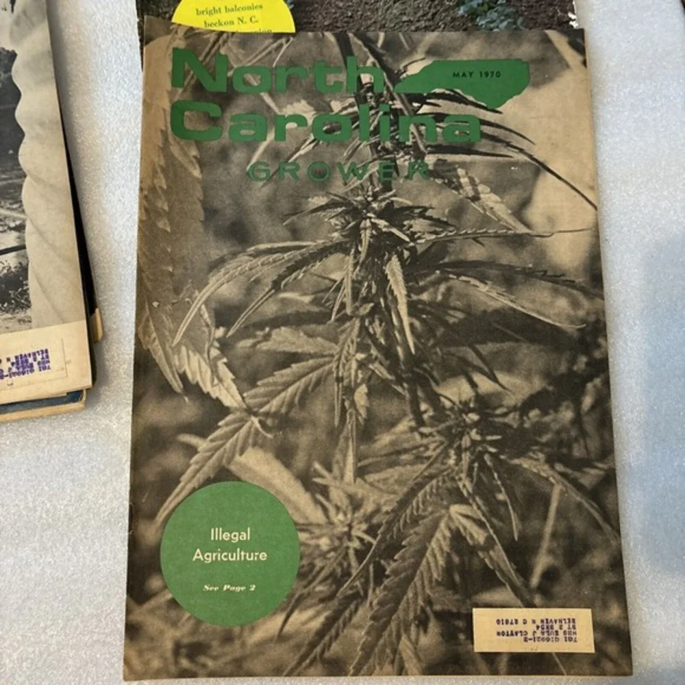 Ten North Carolina Grower Magazines‎ RARE 1969 And 1970
